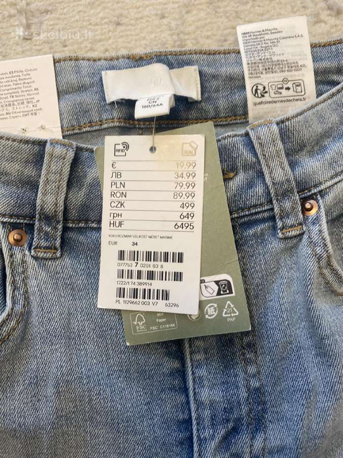 H&m džinsai - nuotraukos Nr. 2