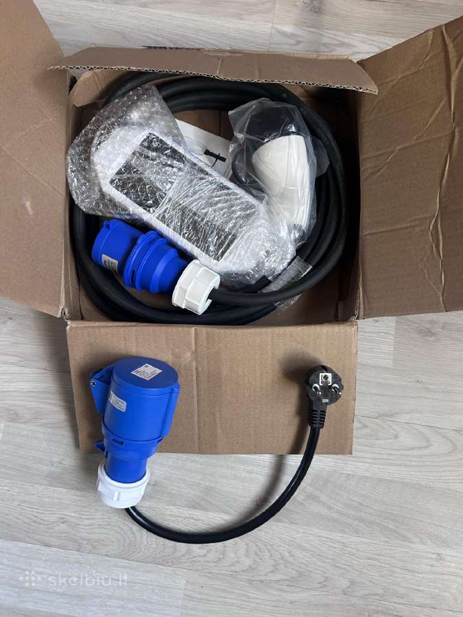Type 2 ,32a, elektromobilio 7.2 kw pakrovejas