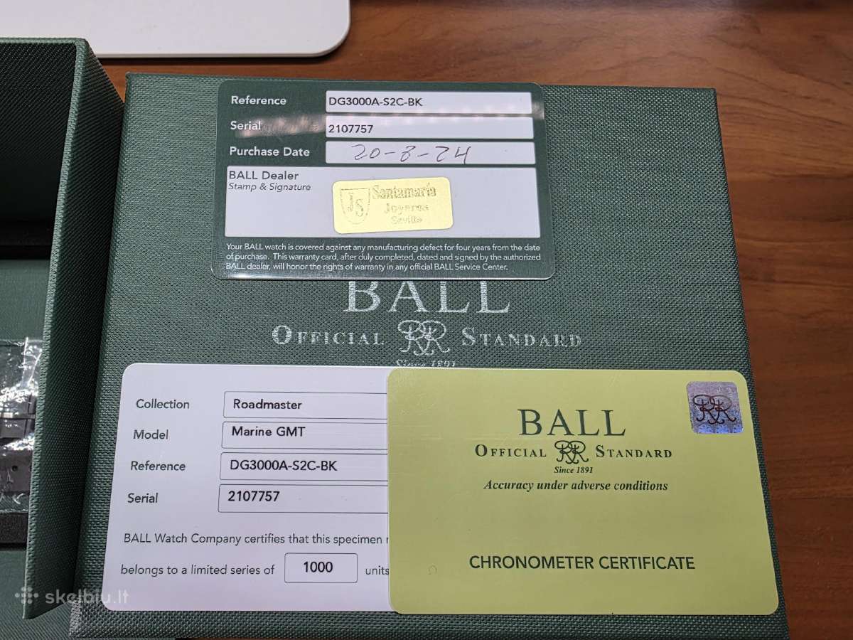 Ball Roadmaster Marine Gmt - nuotraukos Nr. 8