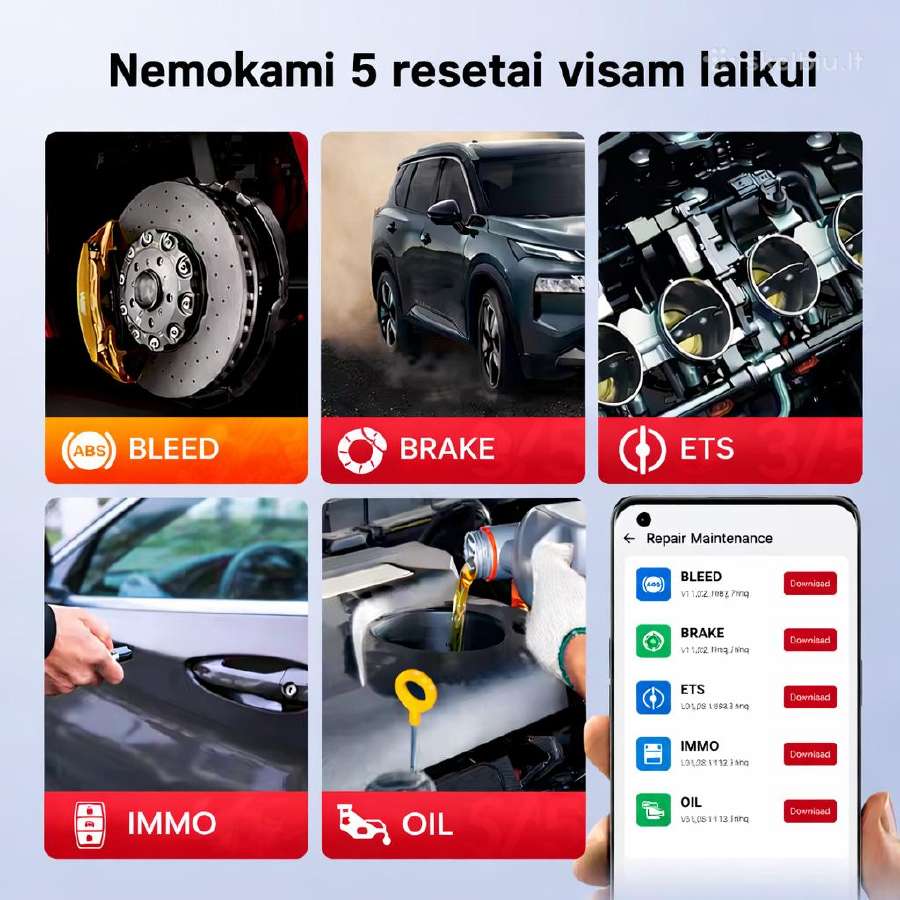 Universali autodiagnostika Thindiag mini - nuotraukos Nr. 7