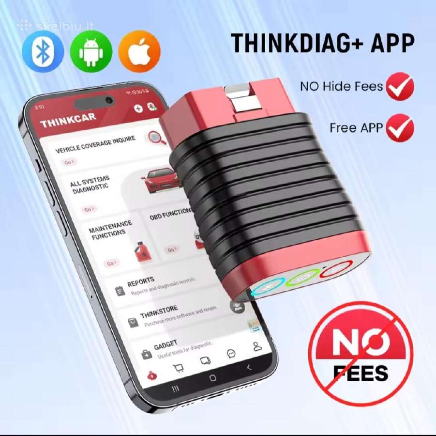Universali autodiagnostika Thindiag mini - nuotraukos Nr. 9