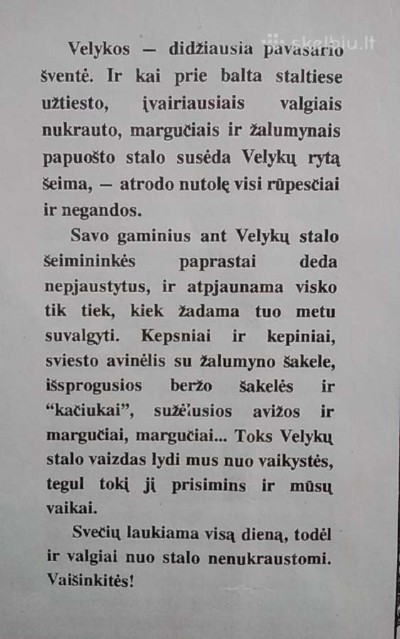 Velykų vaišės - nuotraukos Nr. 3