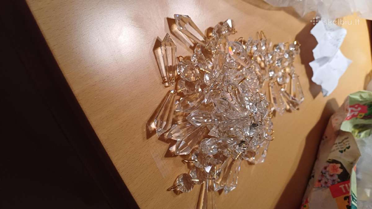 Krikštolinio šviestuvo dalys - nuotraukos Nr. 22