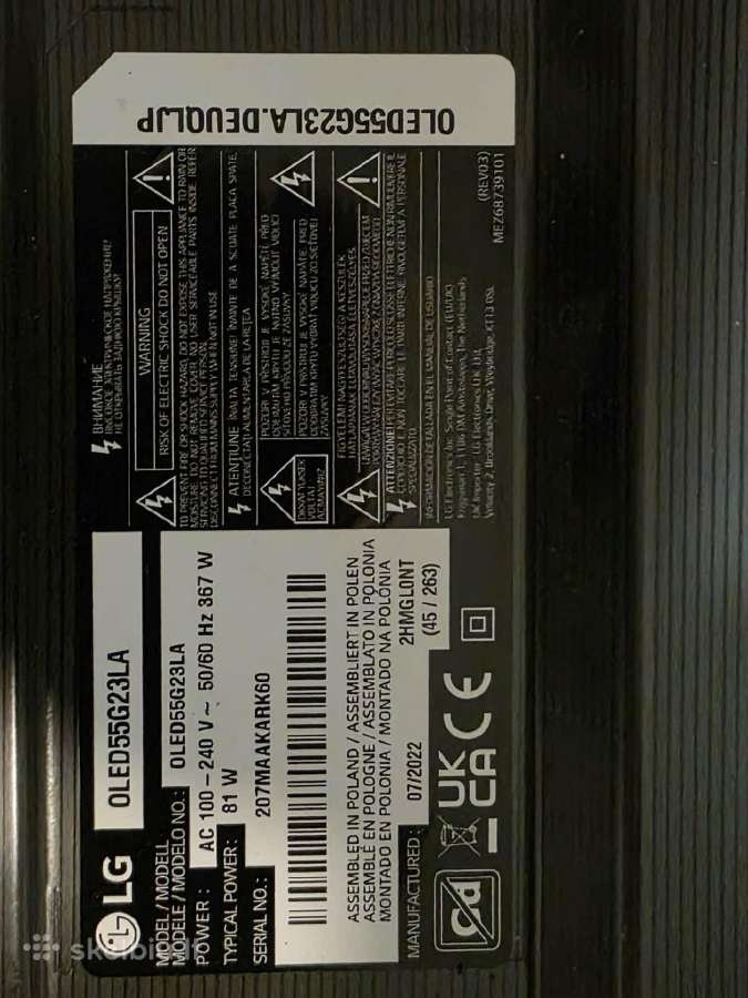 TV LG Oled Gallery
