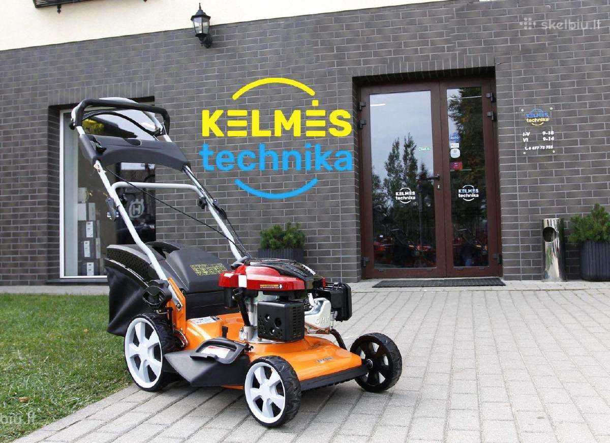 Naujiena! Bizon B18h2-l vėjapjovė Loncin varikliu!