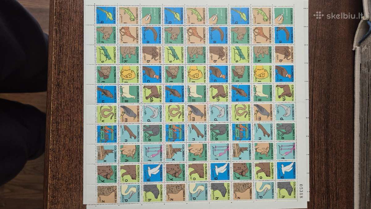 Pasto zenklu albumas Kolumbia, Meksika ir TT - nuotraukos Nr. 10