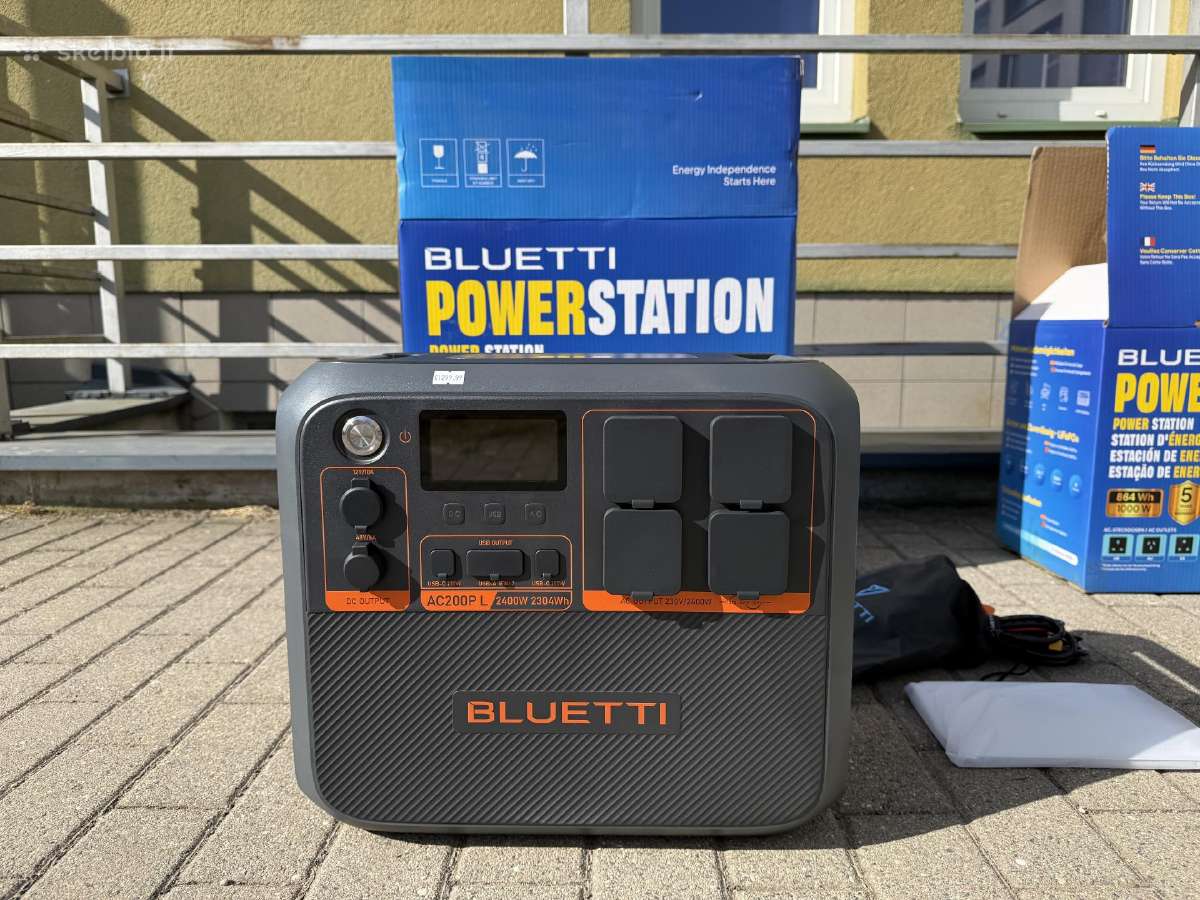 Bluetti Kilnojamos energijos stotelės 700, 1000 W - nuotraukos Nr. 5