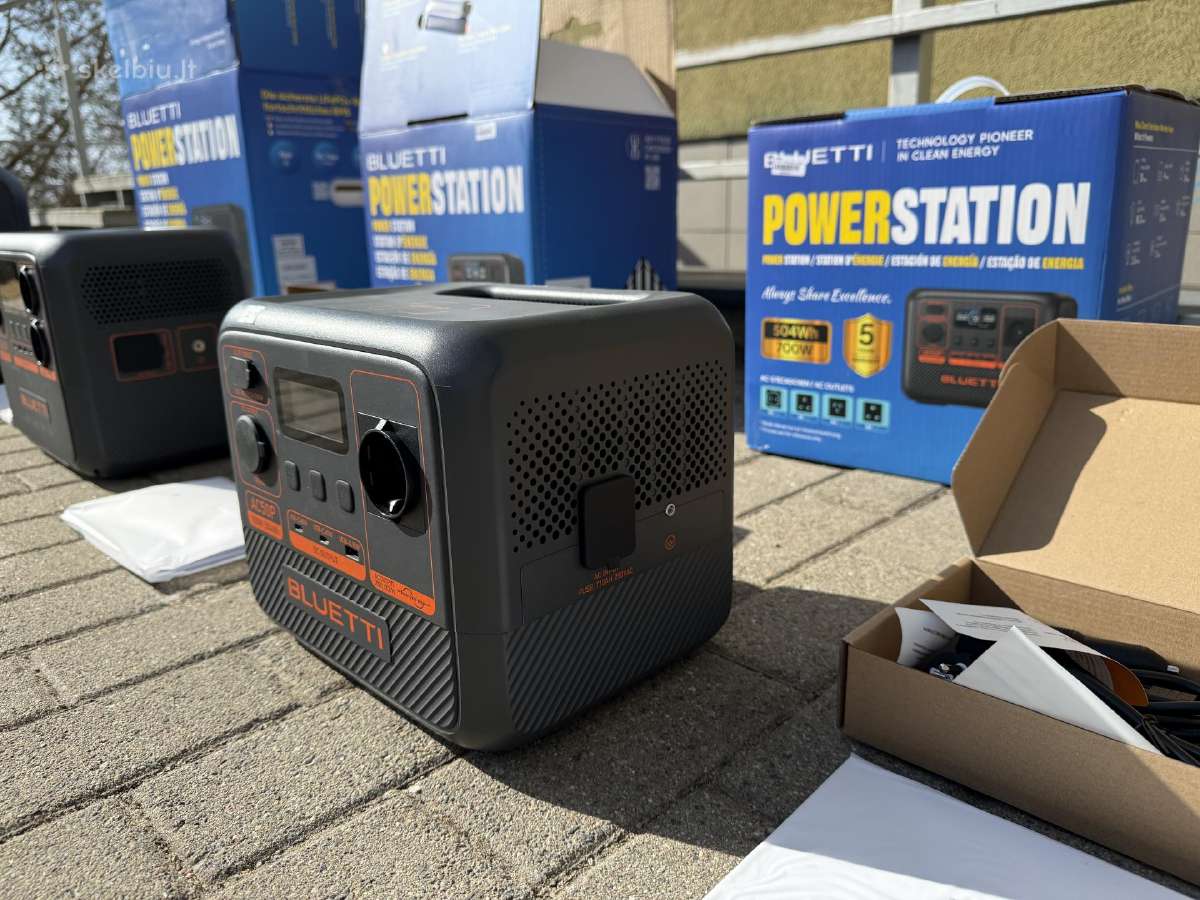 Bluetti Kilnojamos energijos stotelės 700, 1000 W - nuotraukos Nr. 19