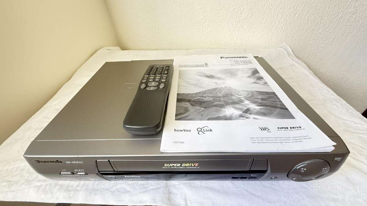 Vaizdo grotuvas Panasonic Nv-hd640eg - nuotraukos Nr. 3