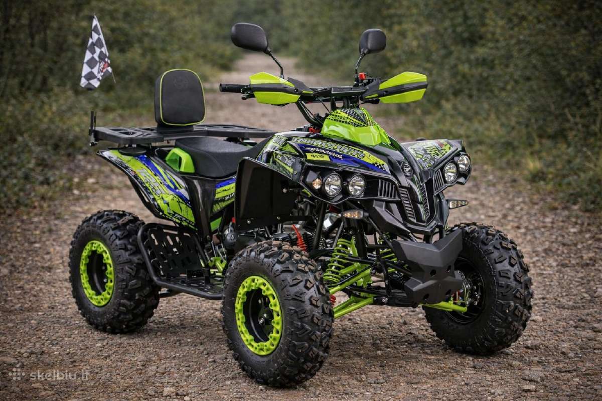 Sportinio tipo keturratis 008/8 125cc 2025 modelis