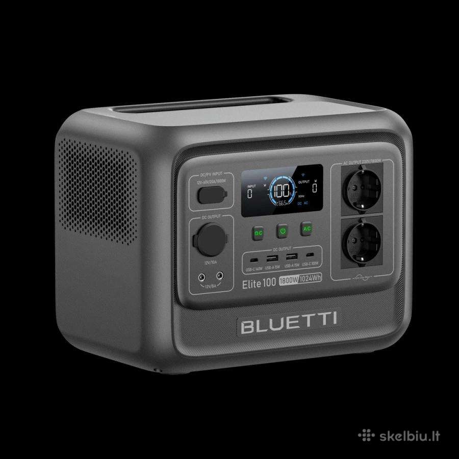 Bluetti Kilnojamos energijos stotelės 700, 1000 W - nuotraukos Nr. 26