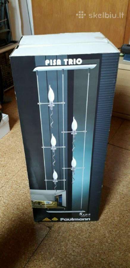 Prabangus Paulmann Pisa Trio 5x20w