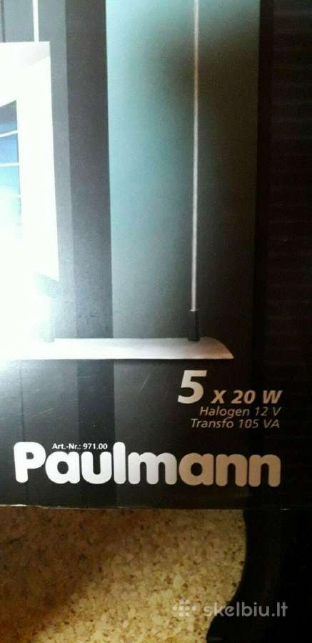 Prabangus Paulmann Pisa Trio 5x20w - nuotraukos Nr. 6