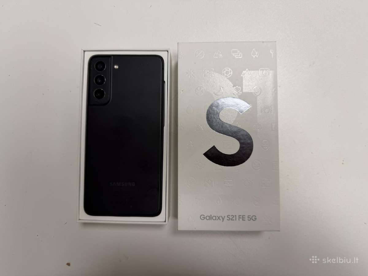 Samsung S21fe 128gb Graphite - 90eur - nuotraukos Nr. 2