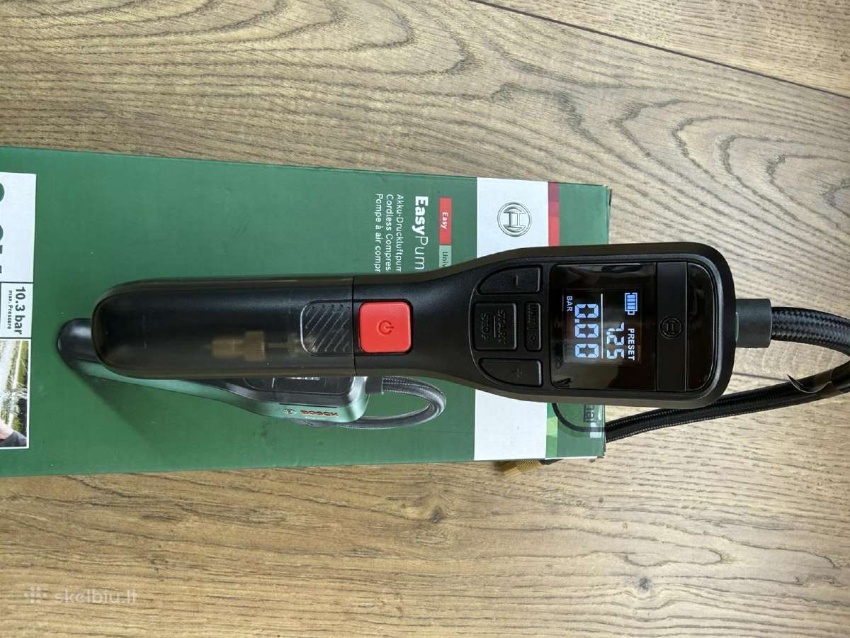 Elektrinė dviračio pompa Bosch Easy Pump - nuotraukos Nr. 2