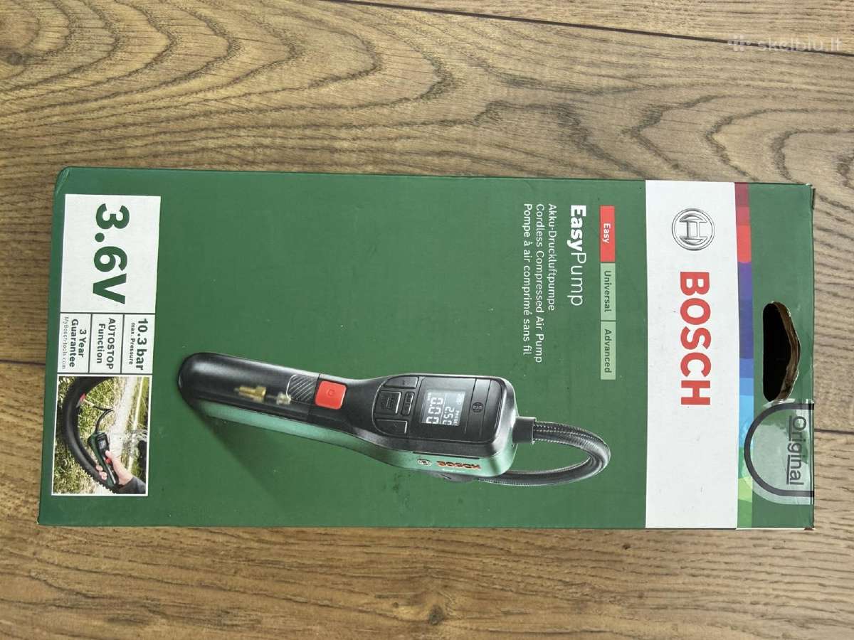 Elektrinė dviračio pompa Bosch Easy Pump