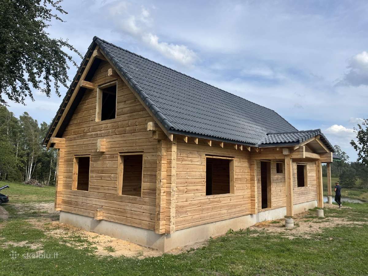 Rąstiniai namai nuo 80 Eur/m2 - nuotraukos Nr. 9