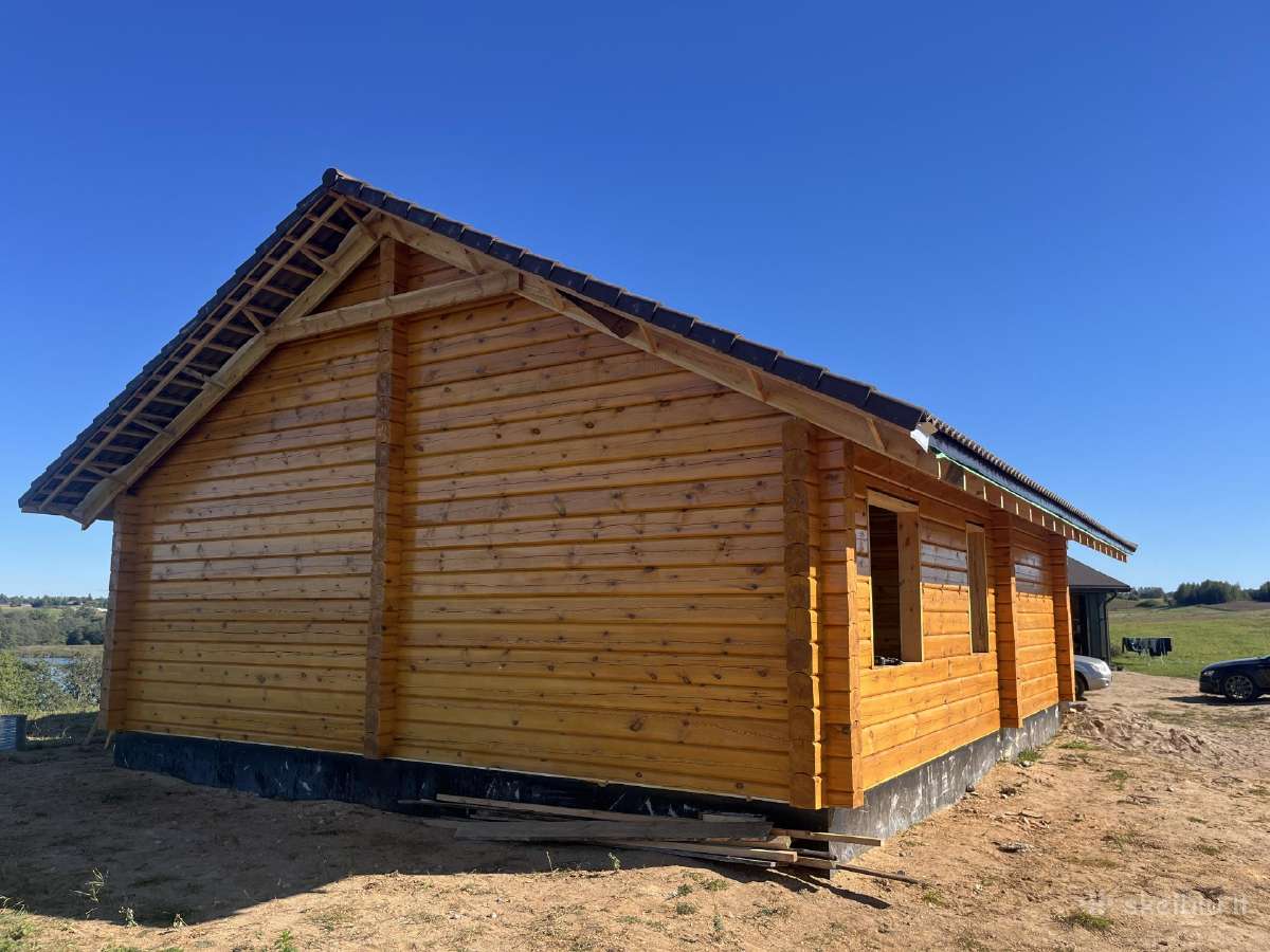 Rąstiniai namai nuo 80 Eur/m2 - nuotraukos Nr. 13