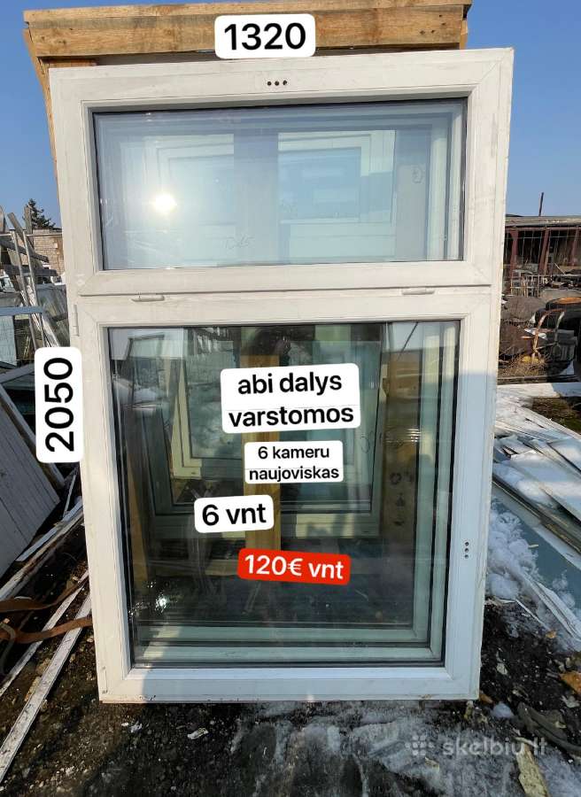 Nauji ir naudoti plastikiniai langai pigiau - nuotraukos Nr. 17