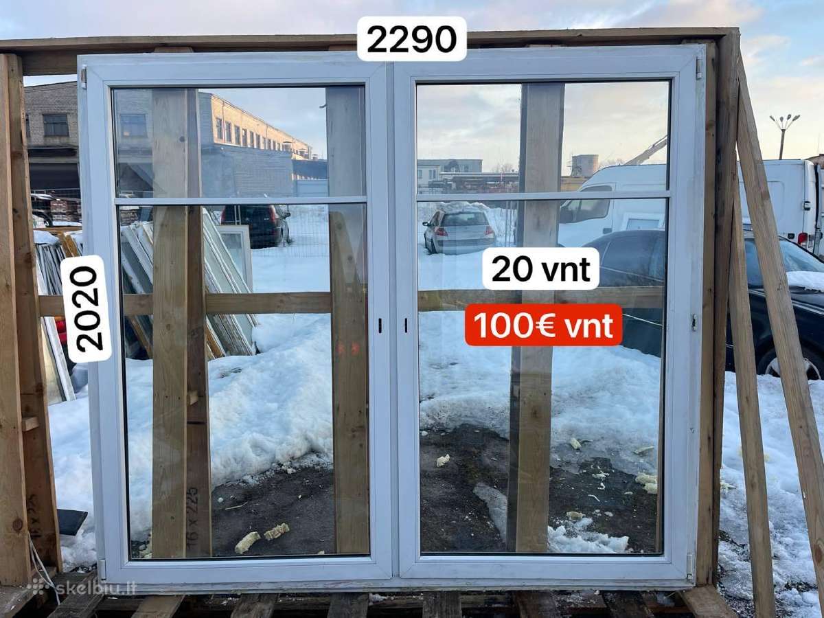 Nauji ir naudoti plastikiniai langai pigiau - nuotraukos Nr. 2