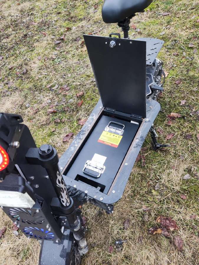 Paspirtukas dideliais ratais 14 ratai 10 kw - nuotraukos Nr. 6