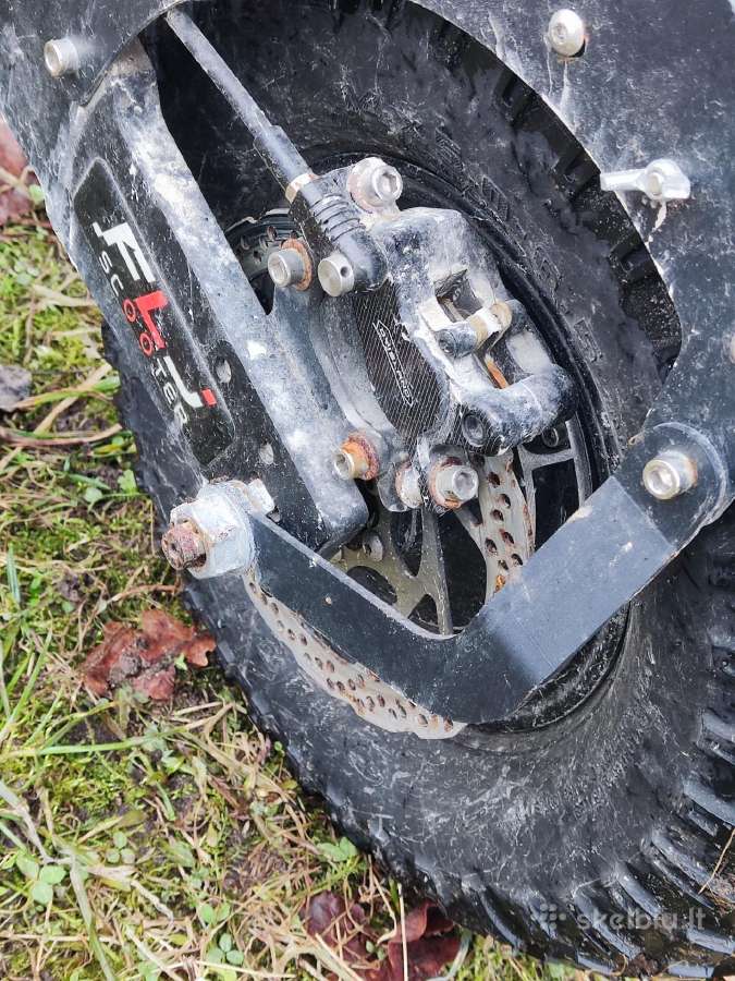 Paspirtukas dideliais ratais 14 ratai 10 kw - nuotraukos Nr. 10