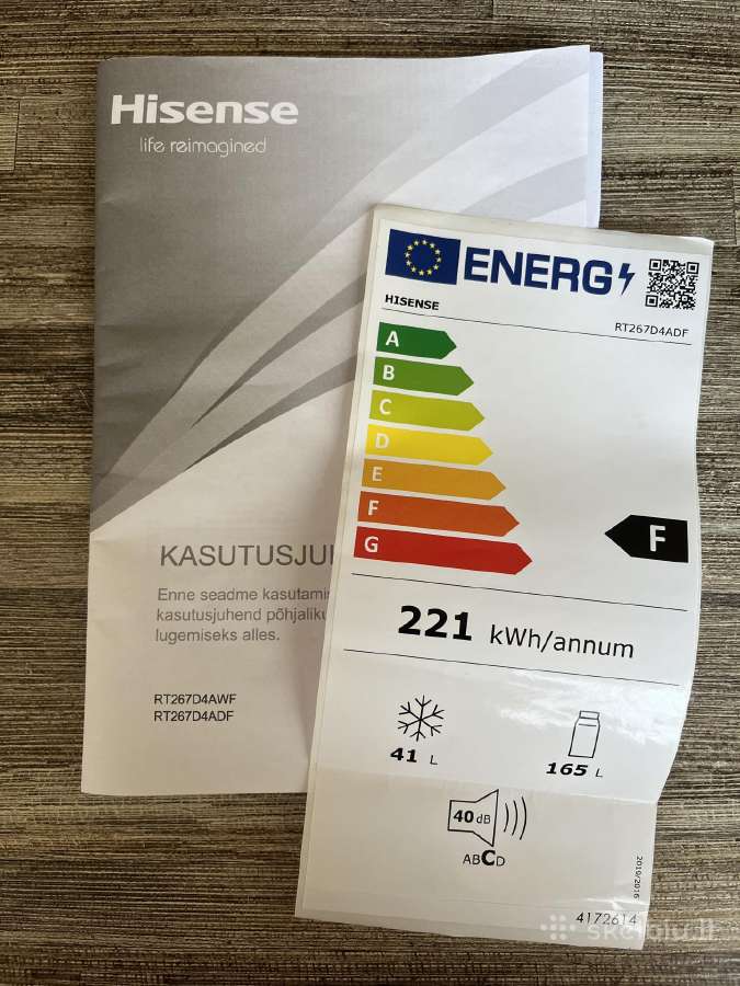 Parduodu naudotą Hisense šaldytuvą - nuotraukos Nr. 4