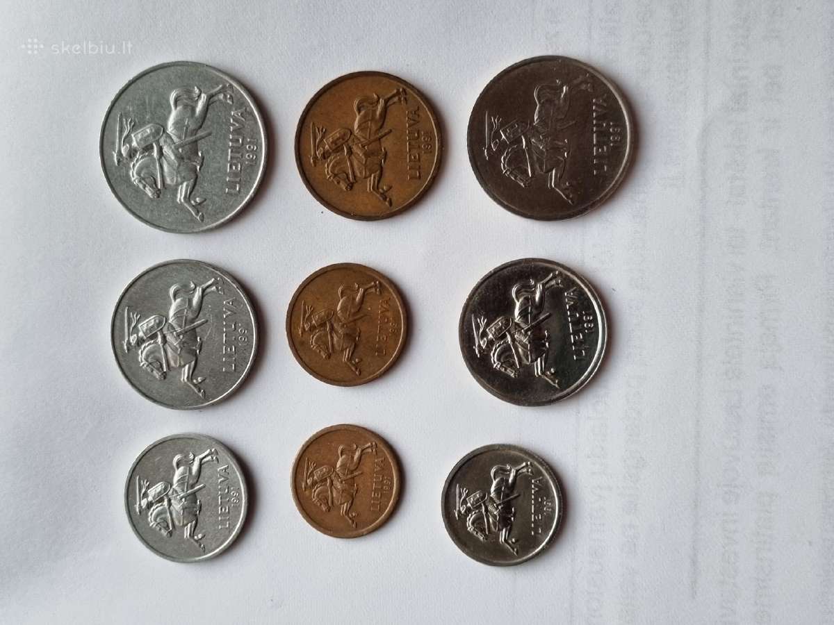 125 litai centai 1991m