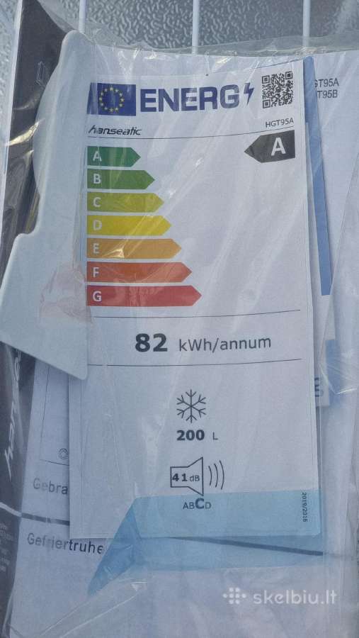 Nauja talpa 200 ltr, A klasės,metinės sąn,tik 82kw - nuotraukos Nr. 9