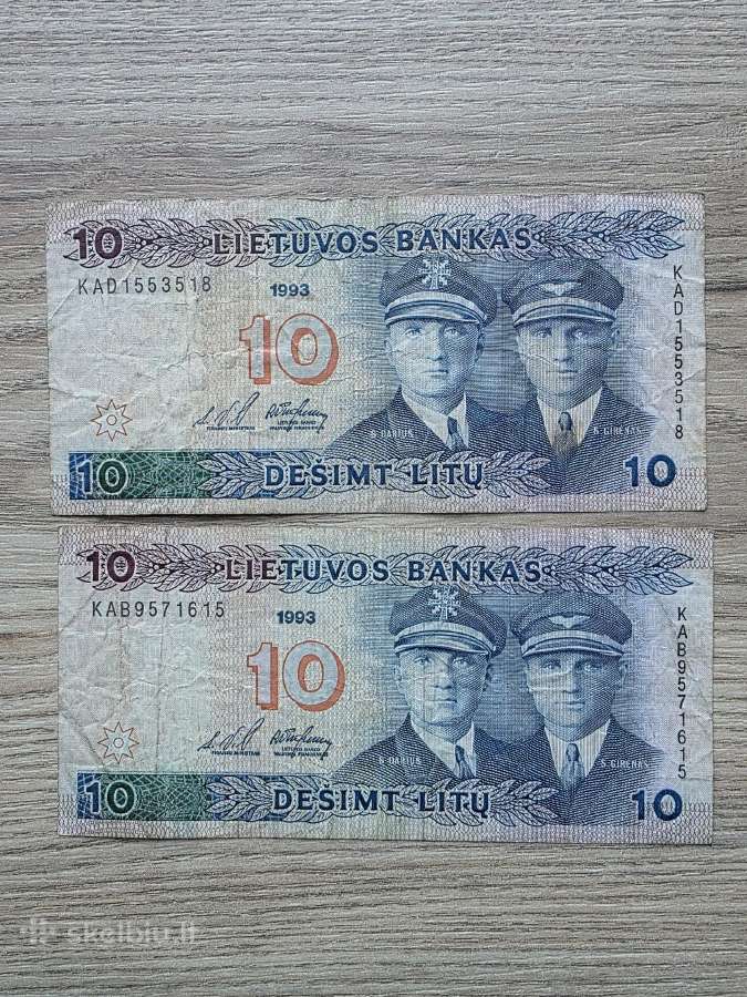 1993 metų 20 litų