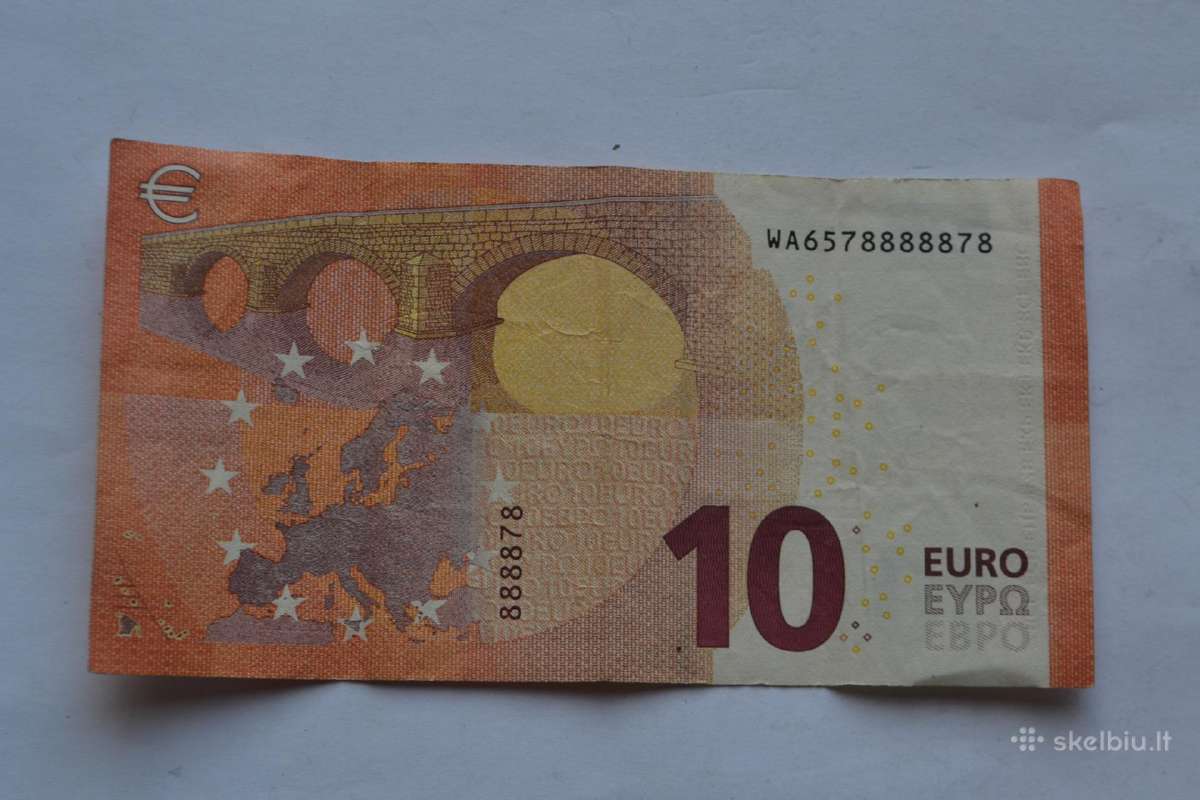 10 Euru,grazus numeriukas