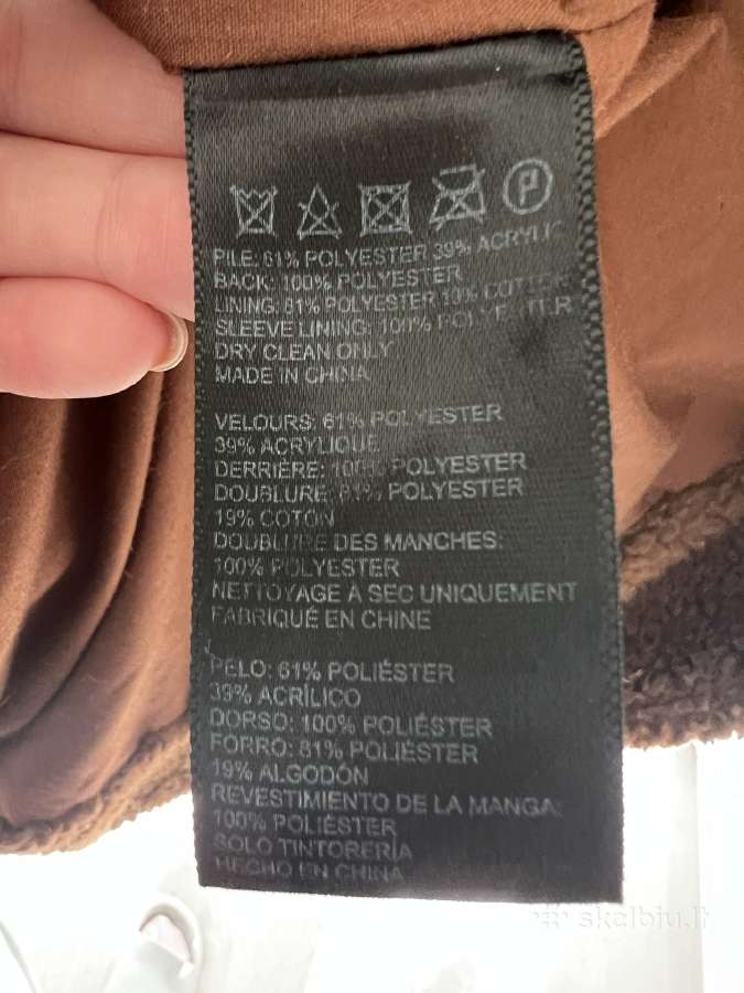 Rudi dirbtiniai kailiniai Urban Outfitters - nuotraukos Nr. 16
