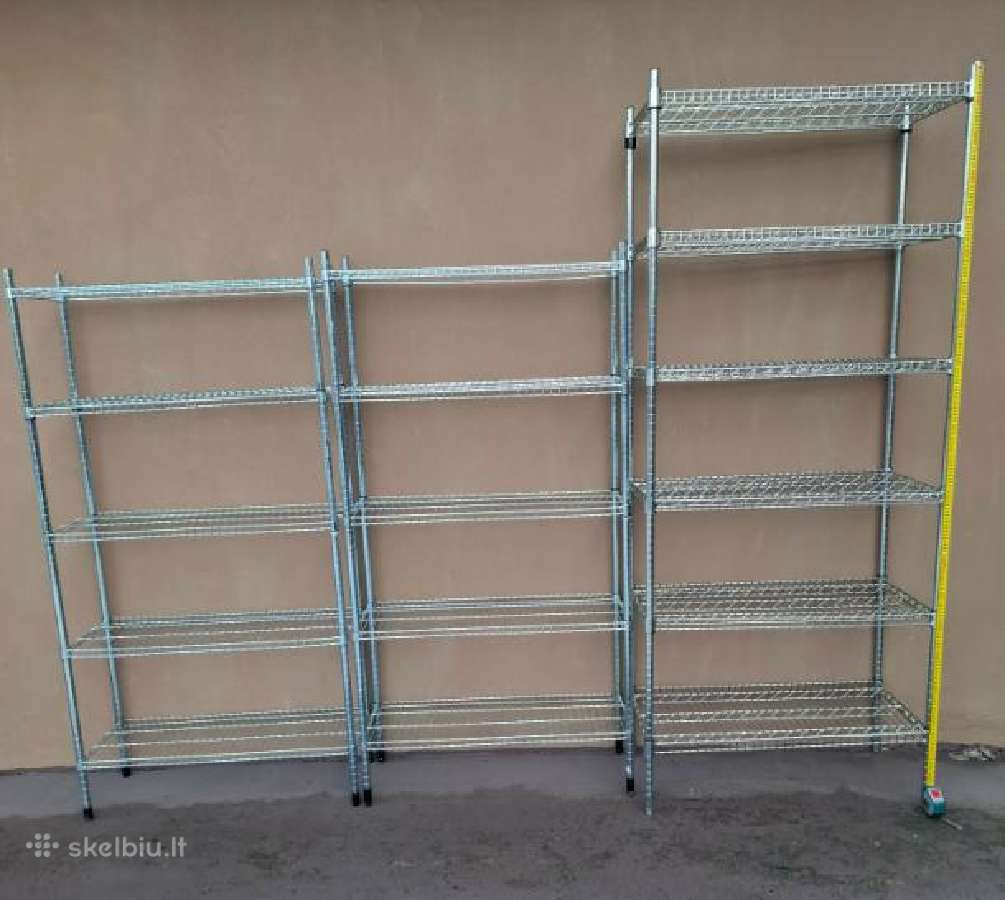 Lentynos stelažai (konditerinės)