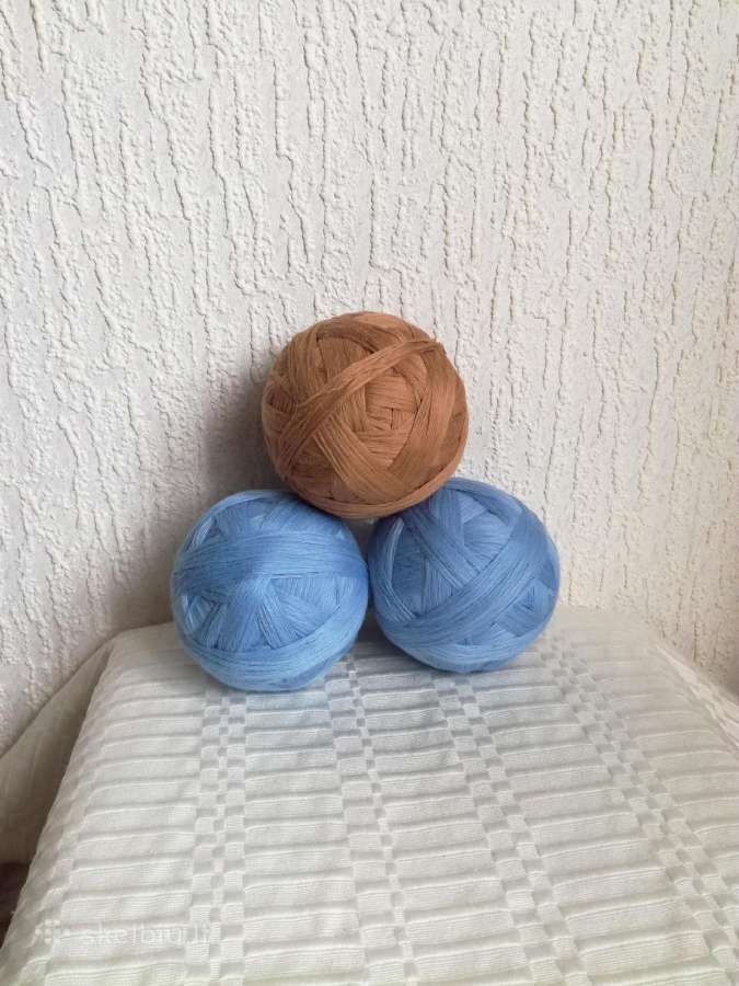 Įvairūs,kokybiški akrilano,medvilnės siūlai - nuotraukos Nr. 8