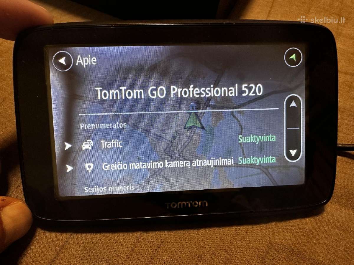 Tomtom Go profesional 520 Truck - nuotraukos Nr. 2