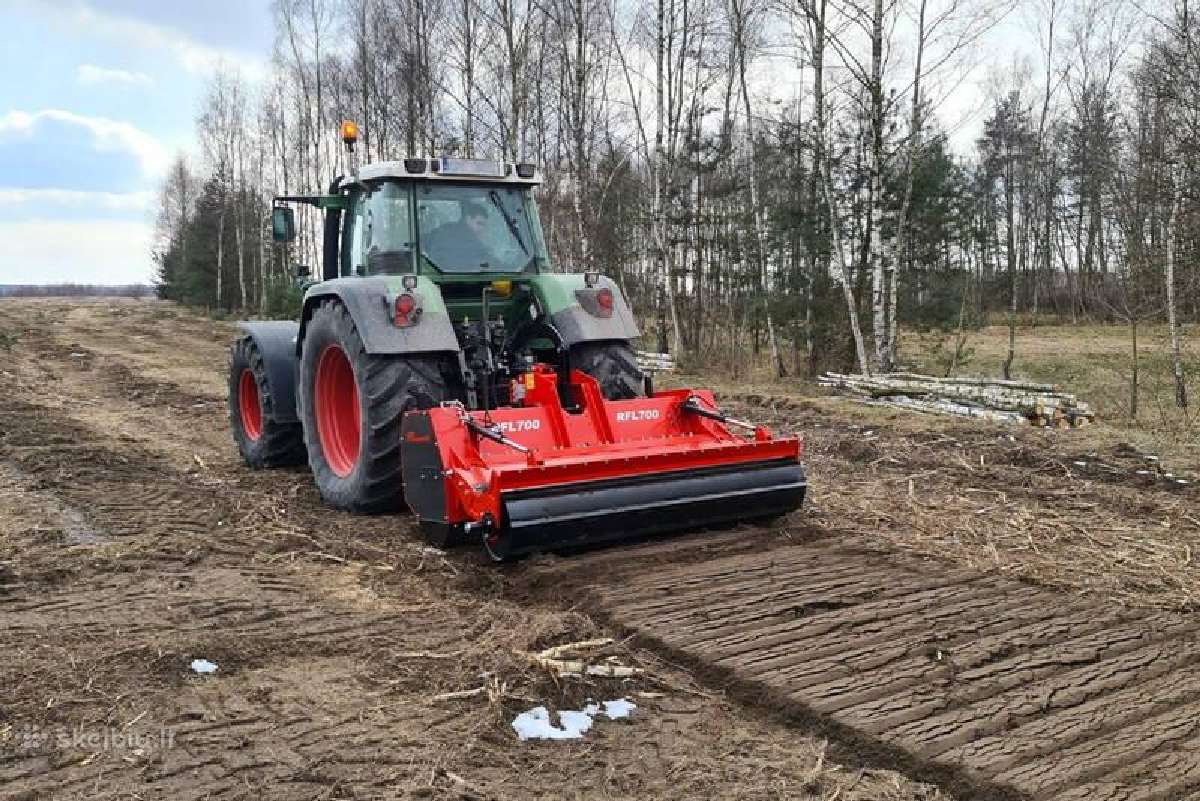 Giluminis frezavimas. Apleistų sklypų tvarkymas.