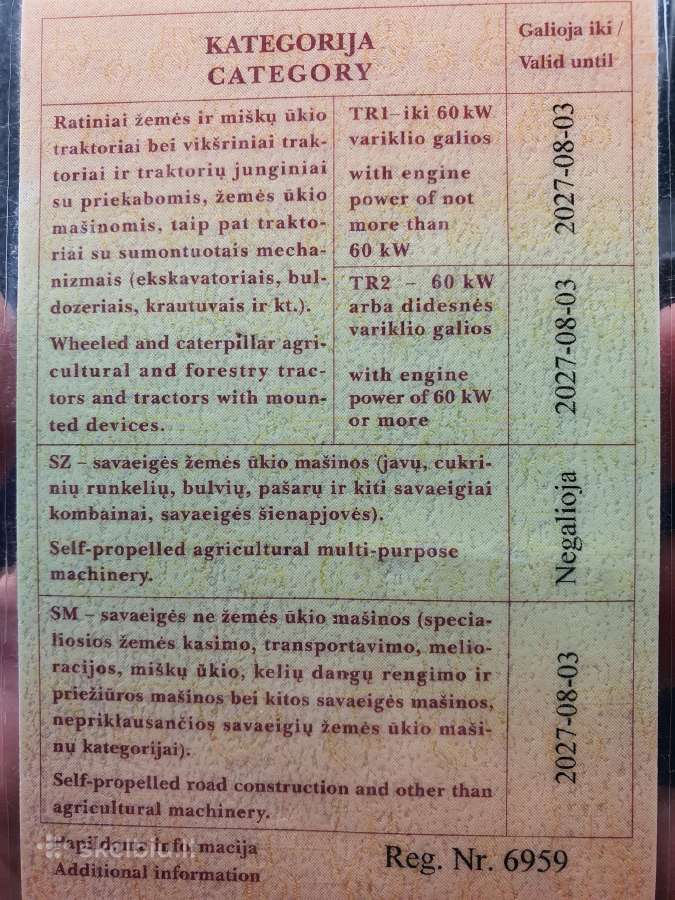 Ješkau Ekskovatario Krautuvo darba