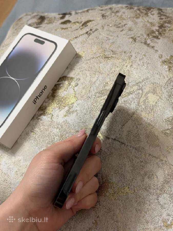iPhone 14 pro 256gb black su dokumentais - nuotraukos Nr. 2