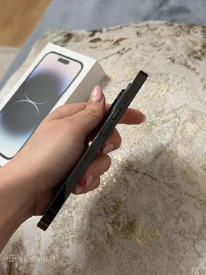 iPhone 14 pro 256gb black su dokumentais - nuotraukos Nr. 3