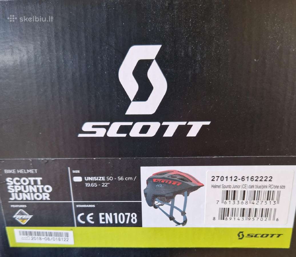 Scott šalmas Spunto Junior RC - nuotraukos Nr. 8