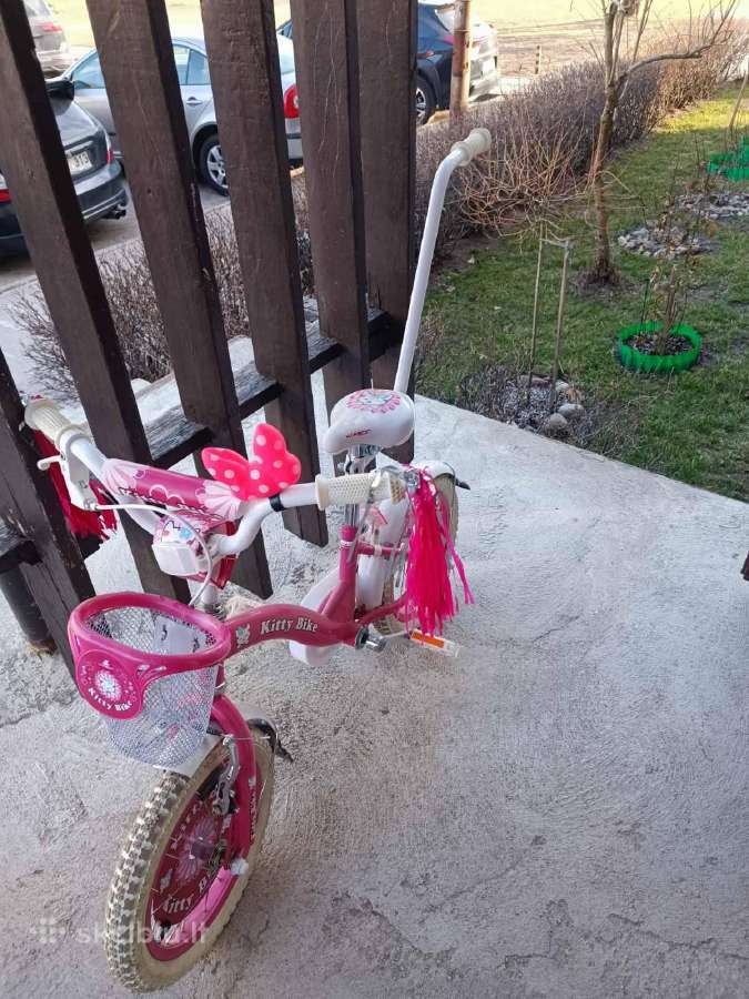 Vaikiškas dviratukas Kitty bike - nuotraukos Nr. 2