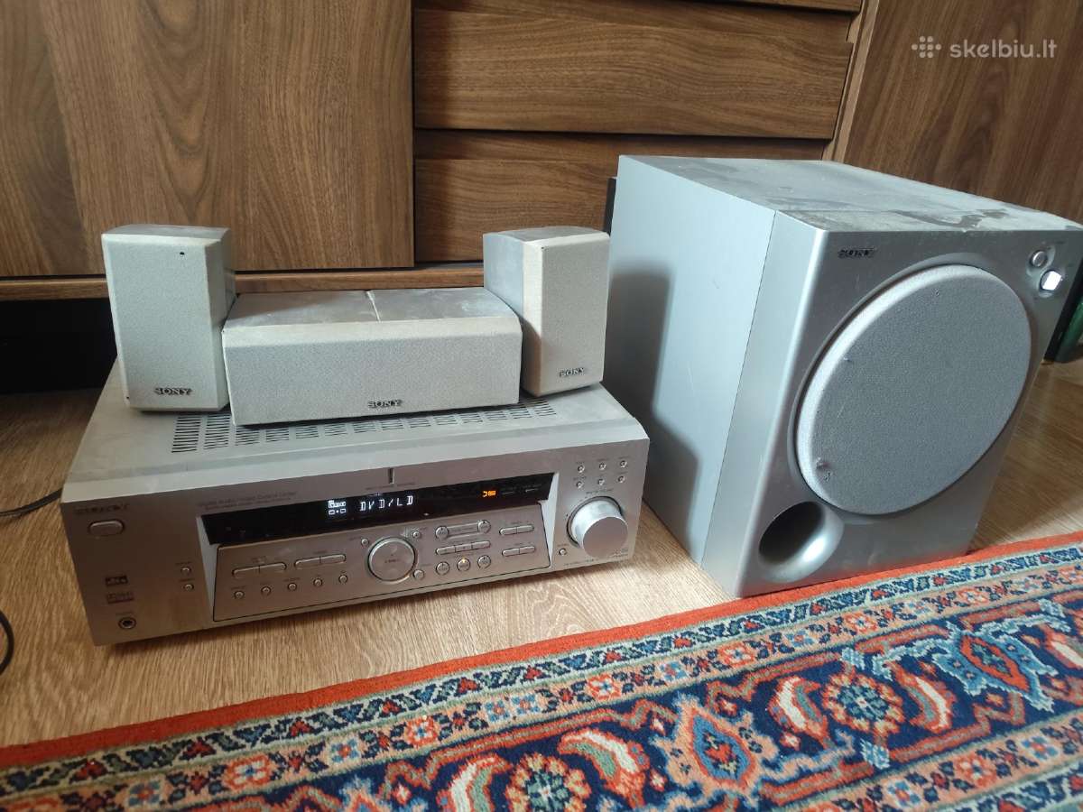 Sony resyveris - stiprintuvas su kolonėlėmis