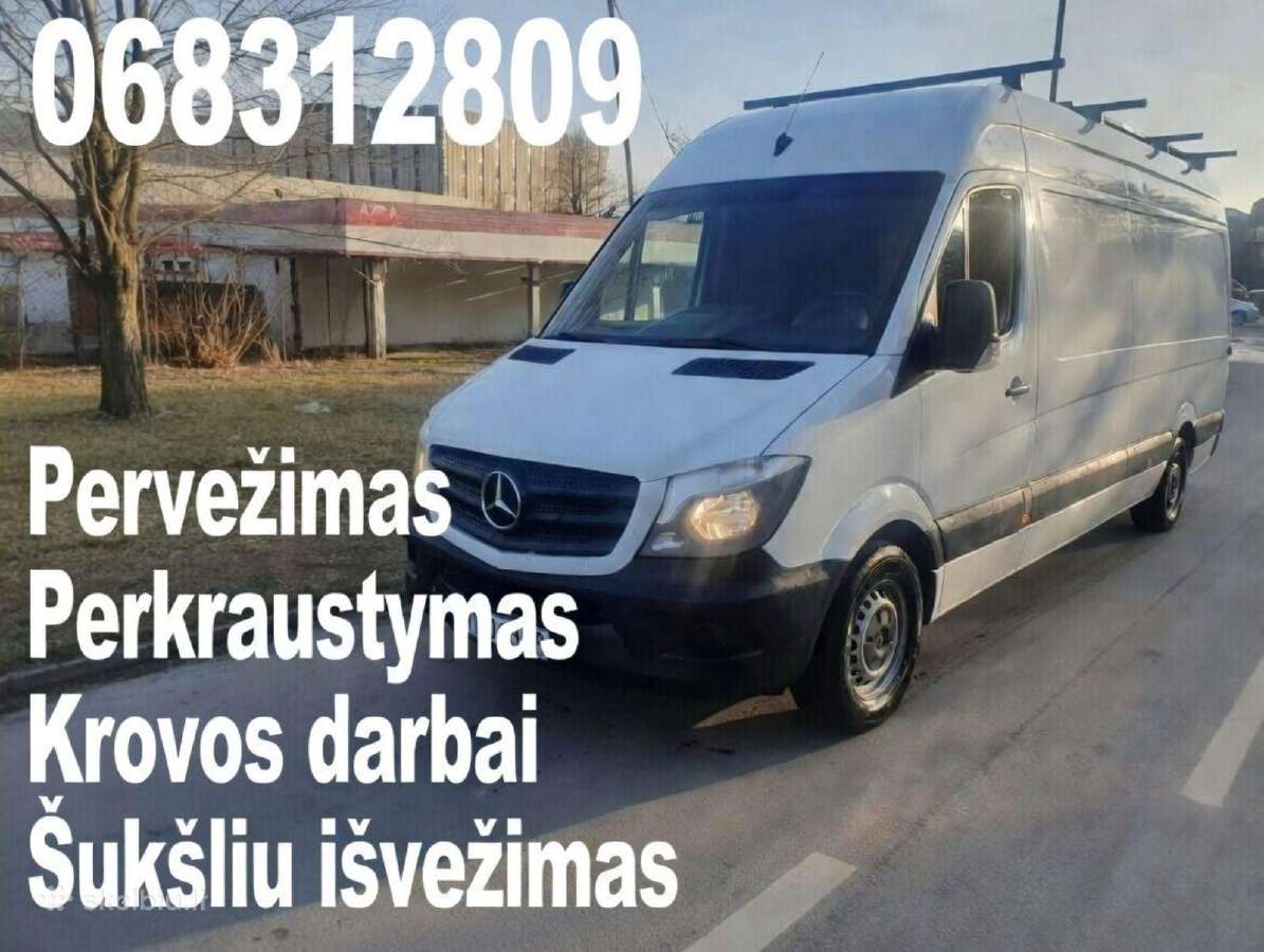 Perkraustymas,pervežimas,krovos darbai,šiukšlių