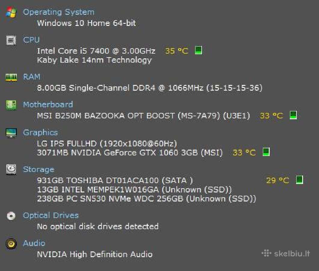 Žaidimų / namų kompiuteris su LG monitoriumi - nuotraukos Nr. 2
