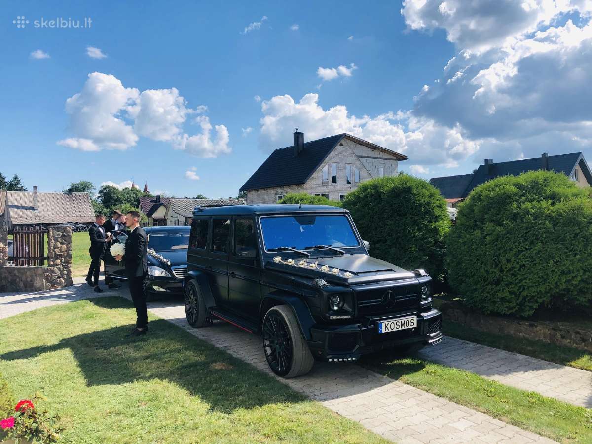 Mercedes-benz G-klasės nuoma su vairuotoju - nuotraukos Nr. 17