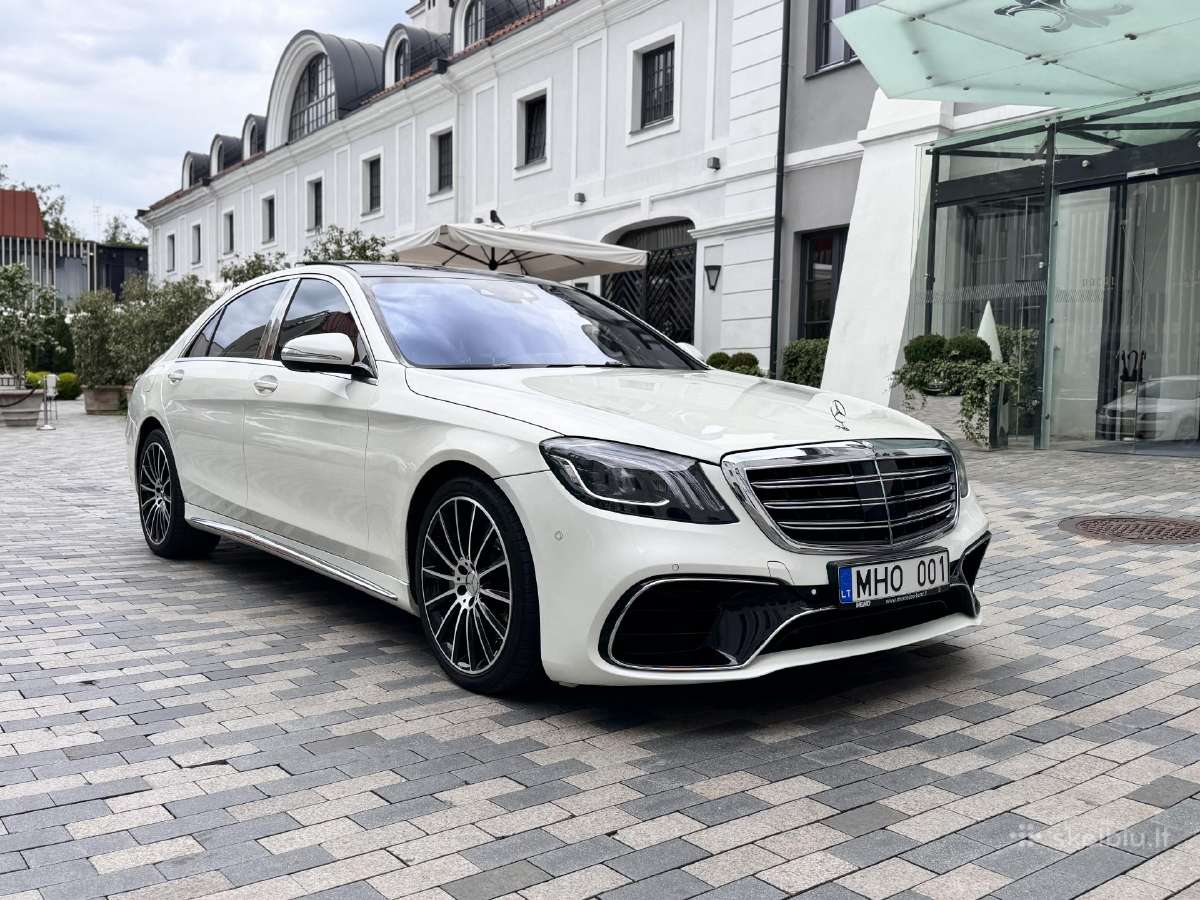 Mercedes-benz S500 w222 vestuvėms - nuotraukos Nr. 3
