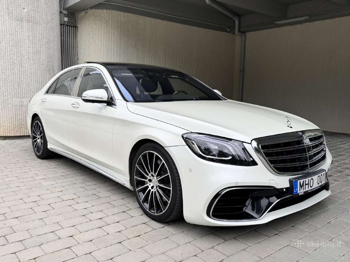 Mercedes-benz S500 w222 vestuvėms - nuotraukos Nr. 5