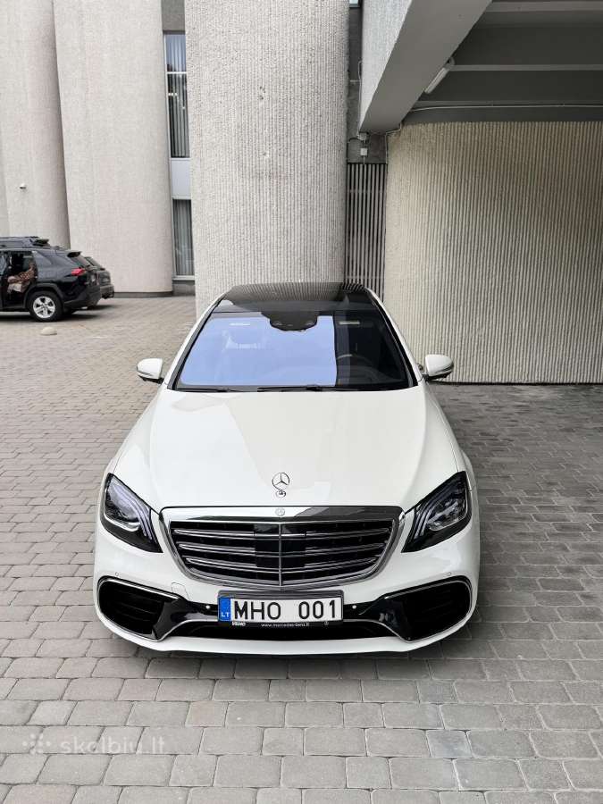 Mercedes-benz S500 w222 vestuvėms - nuotraukos Nr. 6