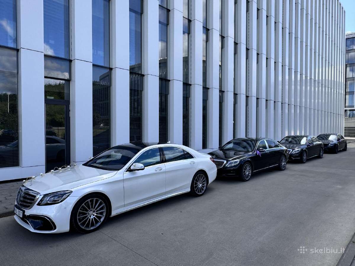 Mercedes-benz S500 w222 vestuvėms - nuotraukos Nr. 4