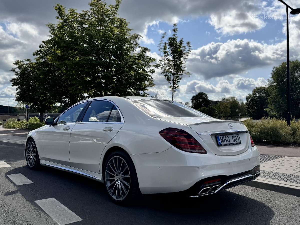 Mercedes-benz S500 w222 vestuvėms - nuotraukos Nr. 8